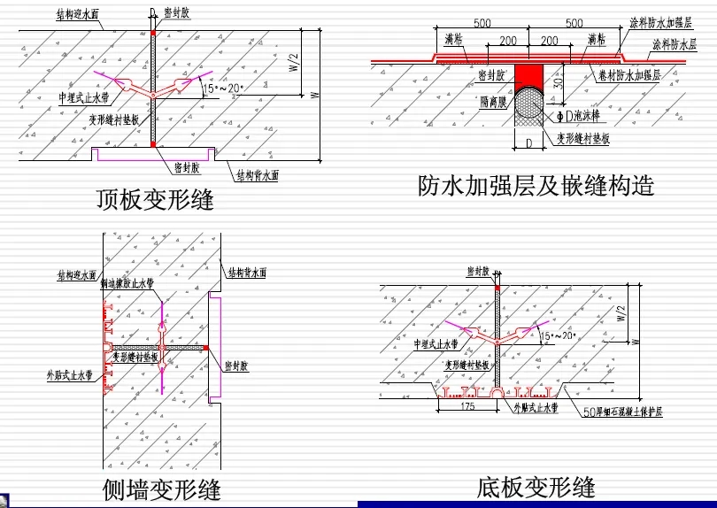 瑞丽变形缝防水